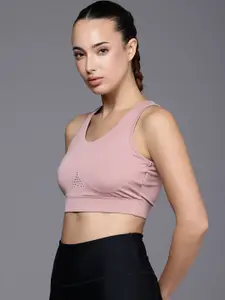 HRX by Hrithik Roshan PERFORMANCEBONDED Rapid-Dry Running Bra AW24_W_BA_KRS003_03