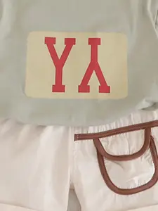 INCLUD Boys Printed T-shirt with Shorts