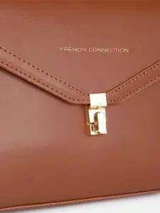 French Connection Structured Satchel