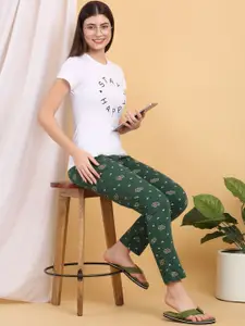 Sweet Dreams Women Cotton Printed Night suit