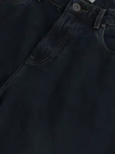 Snitch Men Comfort Relaxed Fit Mildly Distress Stretchable Jeans