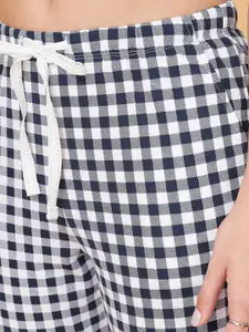 Dreamz by Pantaloons Checked Pure Cotton Lounge Pants