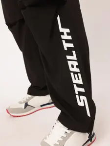 Kook N Keech Men UrbanEase Chill Baggy Cargo Joggers