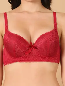 PrettyCat  Half Coverage Underwired Lightly Padded T-shirt bra