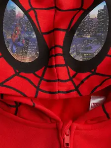 H&M Infant Boys Printed Zip-Through Hoodie Sweatshirts