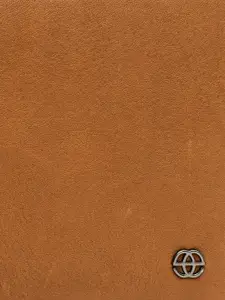 Eske Men Textured Leather Two Fold Wallet