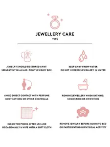 Taraash 925 Sterling Silver Rhodium-Plated CZ Stone Studded Heart Shaped Pendants