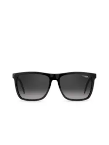 Carrera Men Rectangle Sunglasses with UV Protected Lens