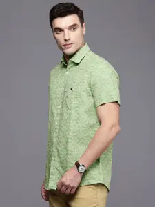 Louis Philippe Sport Slim Fit Floral Printed Casual Shirt