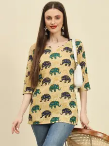 Mialo fashion Animal Printed Kurti