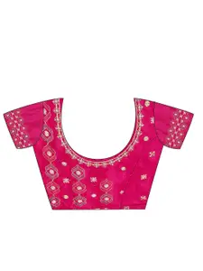 Anouk Woven Design Zari Saree