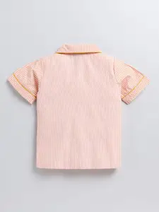 BAESD Girls Striped Night suit