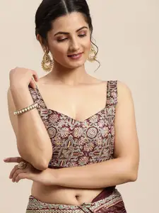 Saree mall Ethnic Motifs Printed Pashmina Sarees