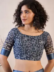 Saree mall Ethnic Motifs Printed Ready to Wear Saree