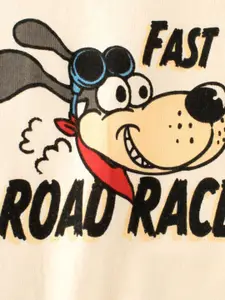 INCLUD Boys Graphic Printed Round Neck Cotton T-Shirt