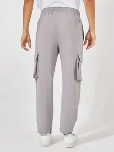 Styli Men Open Hem Relaxed Fit Cargo Jogger
