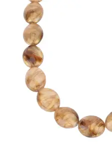 ODETTE Gold-Plated Beaded Necklace