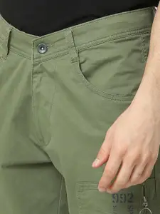SPYKAR Men Mid-Rise Cargo Trouser