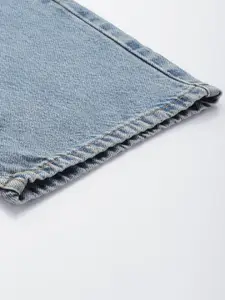 Levis Men 555 96 Relaxed Straight Fit Pure Cotton Light Fade Jeans