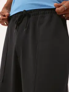 Kook N Keech Men Sporty Vibe With Soft Grunge Baggy Fit Joggers