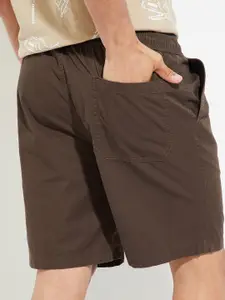 max URB_N Men Slim Fit Solid Shorts