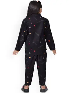 BAESD Printed Pure Cotton Shirt & Trouser Night suits