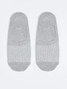 Max Pack Of 3 Men Solid No Show Socks