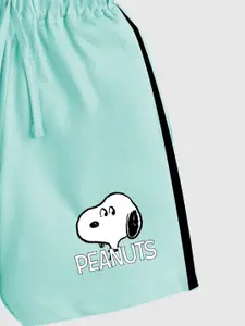 YK X Minute Mirth Boys Peanuts Printed Pure Cotton Shorts