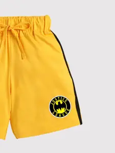 YK X Minute Mirth Boys Batman Printed Pure Cotton Shorts