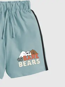 YK X Minute Mirth Boys We Bare Bears Printed Pure Cotton Shorts