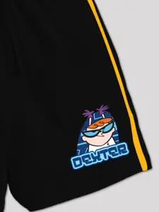 YK X Minute Mirth Boys Dexter Printed Pure Cotton Shorts