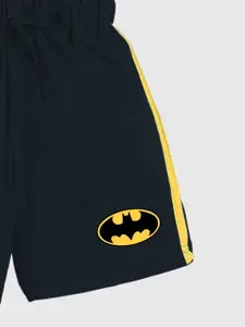 YK X Minute Mirth Boys Pure Cotton Batman Printed Shorts