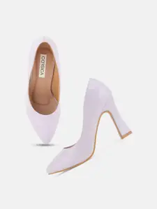 CORSICA Block Heeled Pump