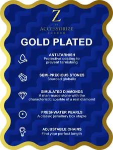 Accessorize 14KT Gold-Plated Textured Pendant With Chain