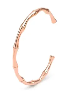 KARISHMA KREATIONS Rose Gold-Plated Stainless Steel Cuff Bracelet