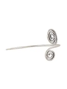 TEEJH Aramati Silver-Plated Oxidised Armlet