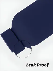 The Wallet Store Blue Double Wall Vacuum Stainless Steel Water Bottle 600 ml