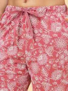 Dreamz by Pantaloons Women Printed Mid Rise Lounge Pants