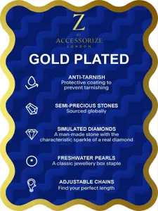 Accessorize Set Of 2 Gold-Plated Pearl Beaded Wraparound Bracelets