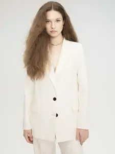 DeFacto Women Regular Fit Single Breasted Formal Blazer