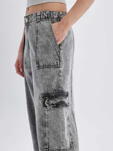 DeFacto Women Mid-Rise Wide Leg Jeans