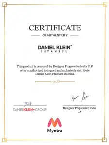 Daniel Klein Women Embellished Dial & Bracelet Style Straps Analogue Watch DK.1.13715-1