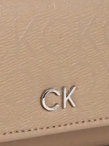 Calvin Klein Women Printed Three Fold Wallet