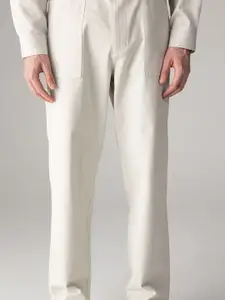 DeFacto Men Mid-Rise Trousers