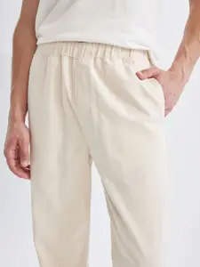 DeFacto Men High-Rise Trousers