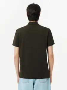 Lacoste Men Polo Collar Applique T-shirt