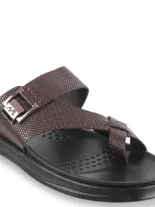 Mochi Men Ethnic Leather Comfort Sandals