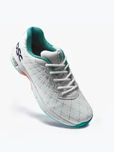 DSC Biffer 22 Men Cyan Cricket Shoes