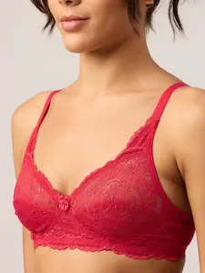 DressBerry Floral Bra Medium Coverage