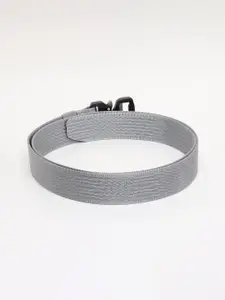 The Roadster Lifestyle Co. Men Textured Interlock Closure Belt
